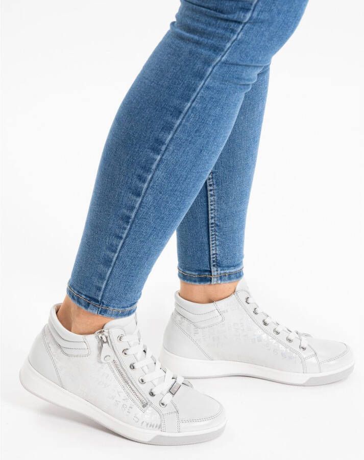 Ara Sneakers Rome high top sneaker veterschoenen met rits