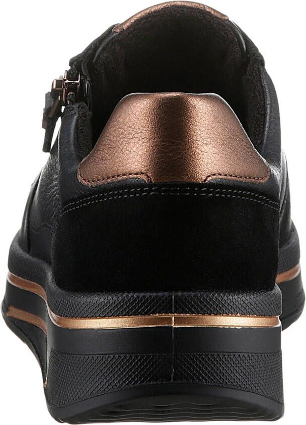 Ara Sneakers Sapporo vrijetijdsschoen lage schoen veterschoen in comfortwijdte h = zeer breed