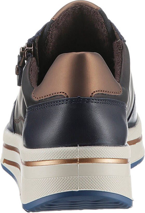 Ara Sneakers Sapporo vrijetijdsschoen lage schoen veterschoen in comfortwijdte h = zeer breed