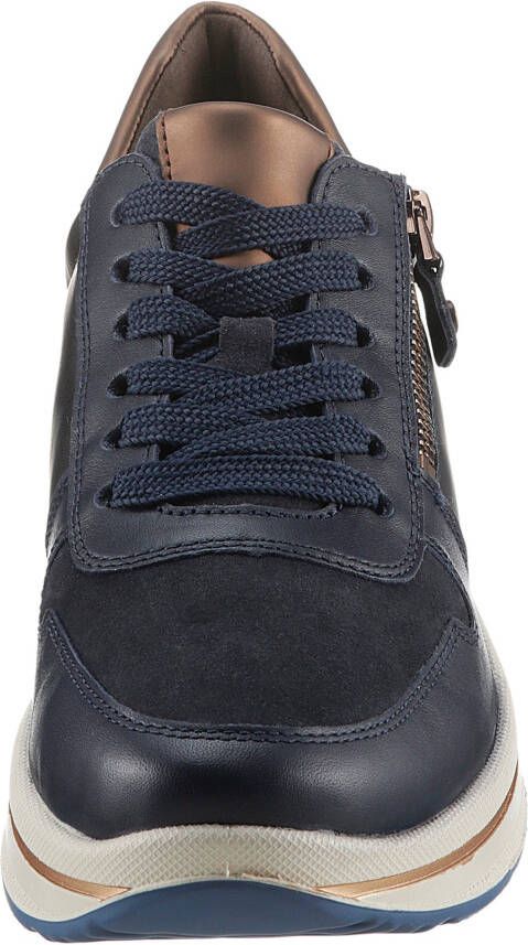 Ara Sneakers Sapporo vrijetijdsschoen lage schoen veterschoen in comfortwijdte h = zeer breed