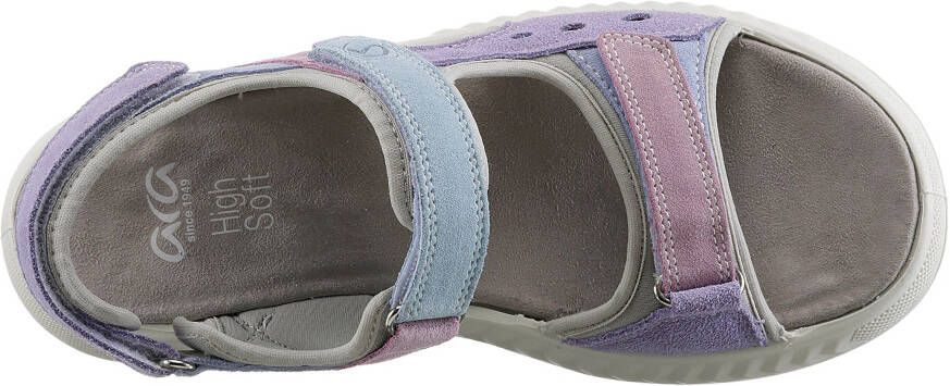 Ara Trekkingsandalen Avio outdoorschoen zomerschoen sleehak met klittenband g-breedte