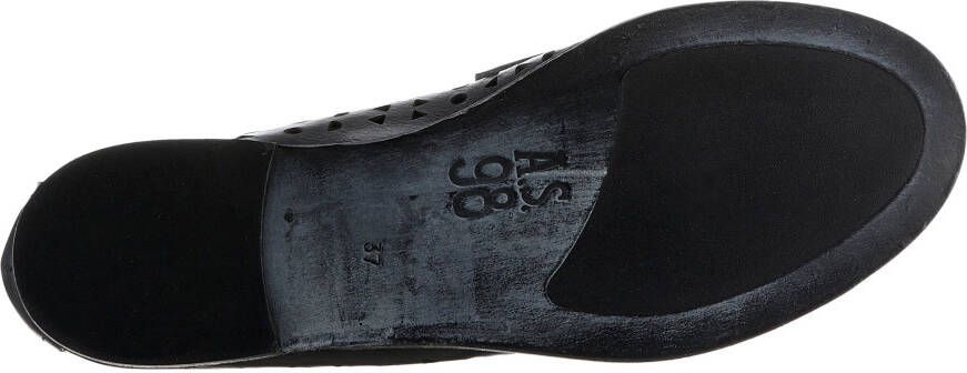 A.S.98 Loafers Jazzi Slipper half schoen met chique sierspeld