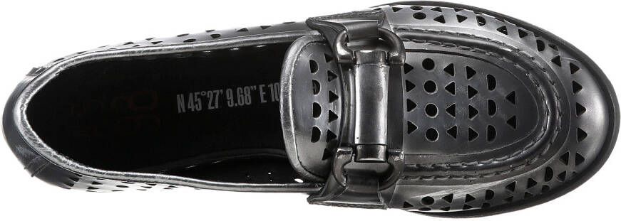 A.S.98 Loafers Jazzi Slipper half schoen met chique sierspeld