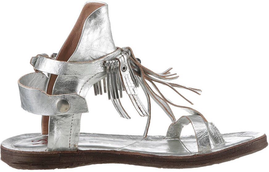 A.S.98 Sandalen RAMOS zomerschoen sandaal met modieuze franjes