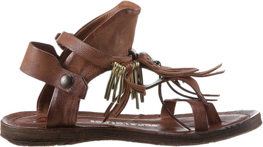 A.S.98 Sandalen RAMOS zomerschoen sandaal met modieuze franjes