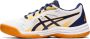 ASICS Upcourt kinderen Sportschoenen Volleybal Indoor wit oranje - Thumbnail 4