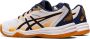 ASICS Upcourt kinderen Sportschoenen Volleybal Indoor wit oranje - Thumbnail 7