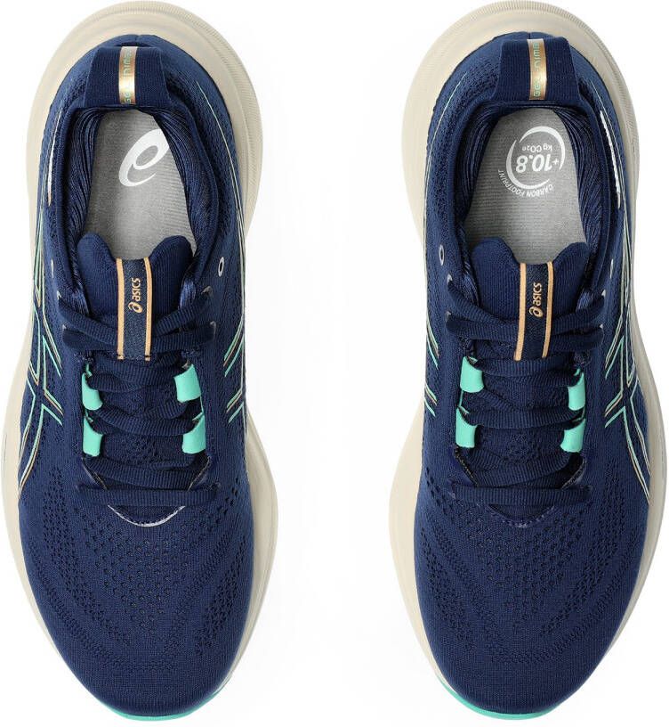 ASICS Women's Gel-Nimbus 26 Hardloopschoenen blauw - Foto 7