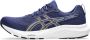 ASICS Gel-Contend 9 hardloopschoenen donkerblauw wit geel - Thumbnail 7