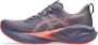 ASICS Novablast 5 Hardloopschoenen grijs oranje - Thumbnail 5
