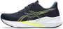 ASICS Versablast 4 hardloopschoenen donkerblauw geel - Thumbnail 5