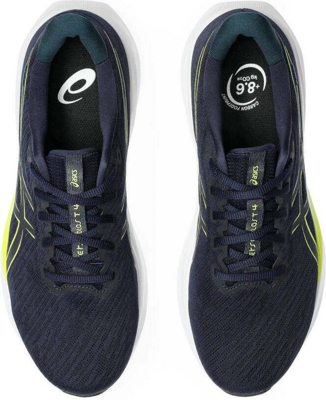 ASICS Versablast 4 hardloopschoenen donkerblauw geel - Foto 7