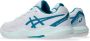 ASICS Gel-dedicate 8 tennisschoenen wit turquoise - Thumbnail 8