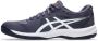 ASICS Court Slide 4 tennisschoenen donkerblauw wit - Thumbnail 9