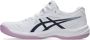 ASICS Court Slide 4 tennisschoenen wit donkerblauw - Thumbnail 8
