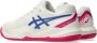 ASICS Gel-dedicate 8 tennisschoenen wit kobaltblauw fuchsia - Thumbnail 4