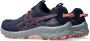 ASICS Gel-Venture 10 hardloopschoenen donkerblauw koraalrood - Thumbnail 7