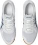 ASICS Upcourt 6 zaalsportschoenen wit donekrblauw - Thumbnail 8