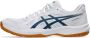 ASICS Upcourt 6 zaalsportschoenen wit donekrblauw - Thumbnail 12