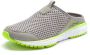 AUTHENTIC LE JOGGER Sabots Klompen pantoffels slippers van hoogwaardig textiel Unisex - Thumbnail 2