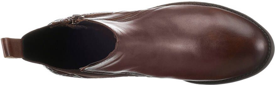 BAGATT Chelsea-boots met vlechtpatroon aan de hiel