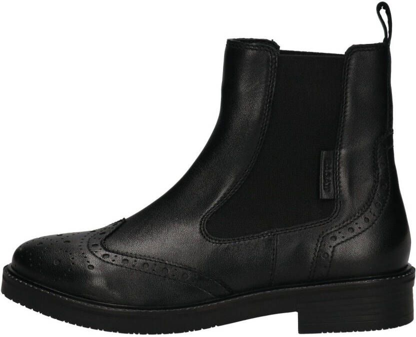 BAGATT Chelsea-boots met elegante lyra-perforaties