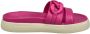 Bugatti Roze Dames Slide Sandalen - Thumbnail 7