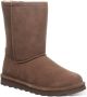 Bearpaw Elle korte winterlaarzen voor dames Lamsvachtlaarzen 1962W 239 bruin - Thumbnail 6