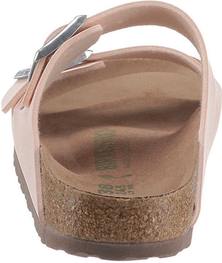 Birkenstock Slippers Arizona earthy vegan in veganistische verwerking schoenwijdte: smal