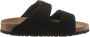 Birkenstock Arizona zwart suède zacht voetbed narrow sandalen uni (951323) - Thumbnail 34