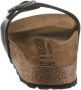 Birkenstock Madrid Dames Slippers Metallic Black Narrow fit | Zwart | Imitatieleer - Thumbnail 59