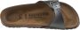 Birkenstock Madrid Dames Slippers Metallic Black Narrow fit | Zwart | Imitatieleer - Thumbnail 63