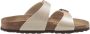Birkenstock SYDNEY GRACEFULL Volwassenen Dames slippers Kleur Wit beige - Thumbnail 9