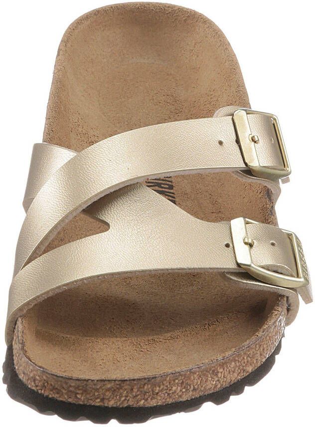 Birkenstock Slippers Yao Balance voor uitstapjes naar het strand en zwemmen smalle schoenwijdte