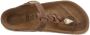 Birkenstock "Gizeh Olie Gewaxt Leren Sandalen voor Dames" Bruin Dames - Thumbnail 65