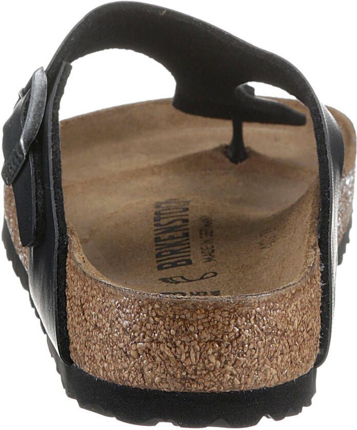 Birkenstock Teenslippers Gizeh metallic in een metallic look