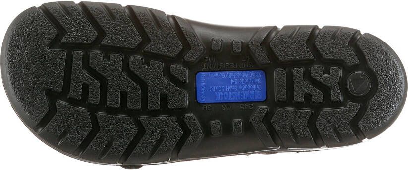 Birkenstock Werkschoenen SARAGOSSA sandalen met antislip olie- en vetbestendige loopzool