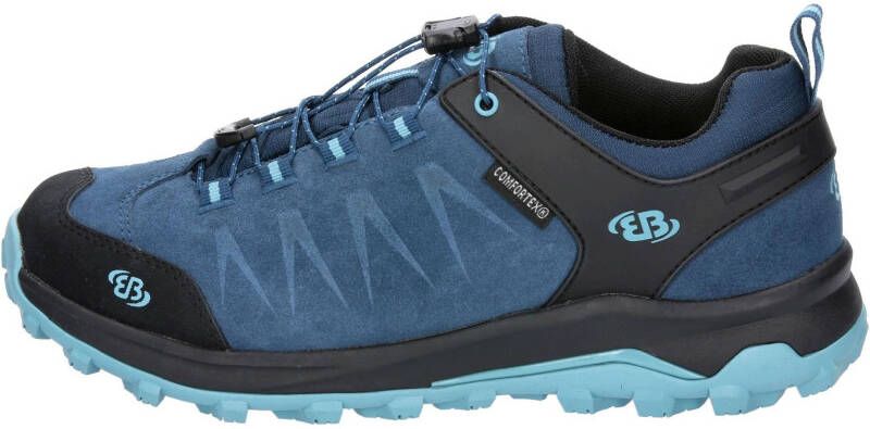Scarpe Trekking Unisex Brütting Mount Chester - Pelle Scamosciata E Nylon, Suola Gomma Antiscivolo, Chiusura Rapida Fitgo, Membrana Comfortex