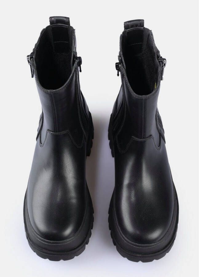 Buffalo Bikerboots Aspha Bootie Zip