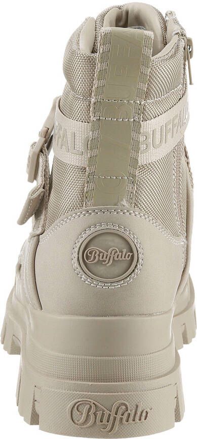 Buffalo Hoge veterschoenen ASPHA COM1 LACEUP MID in memory foam-uitvoering