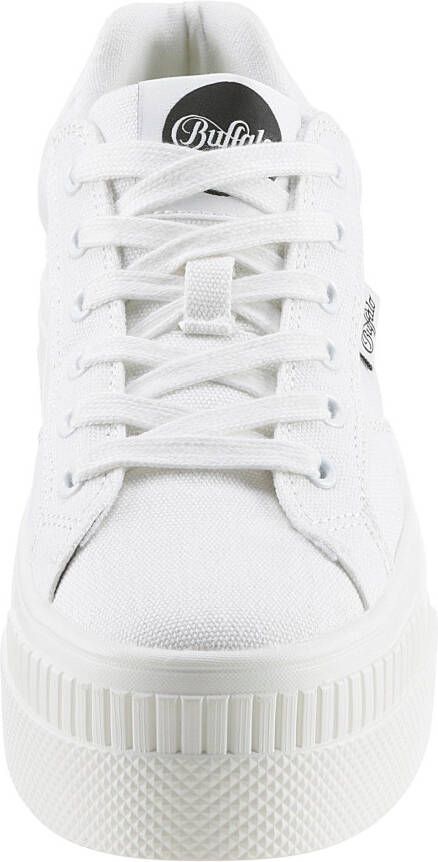 Buffalo Plateausneakers met memory foam vrijetijdsschoen halfschoen veterschoen