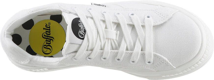 Buffalo Plateausneakers met memory foam vrijetijdsschoen halfschoen veterschoen