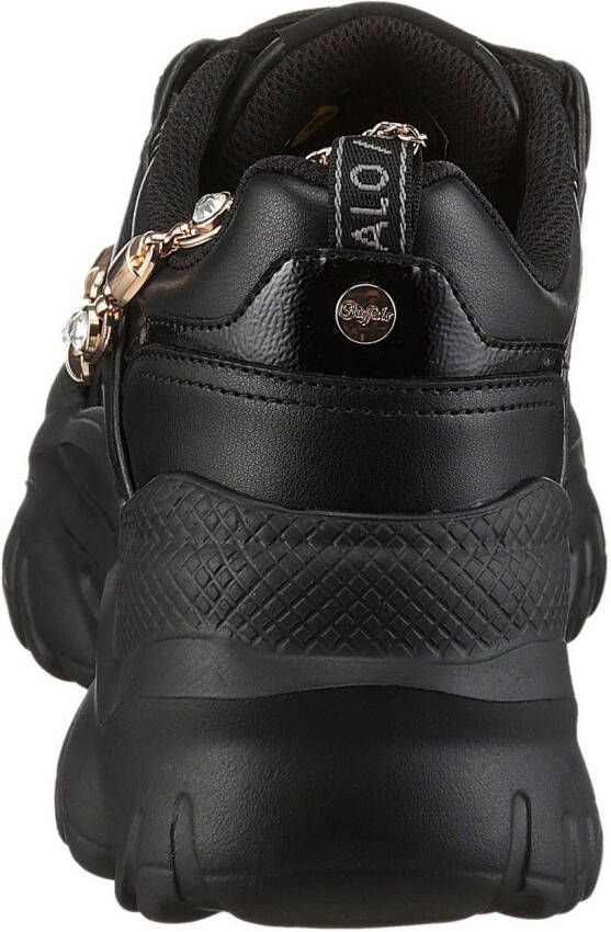 Buffalo Plateausneakers BLISS CHIN chunky sneaker vrijetijdsschoen met trendy decoratieve ketting