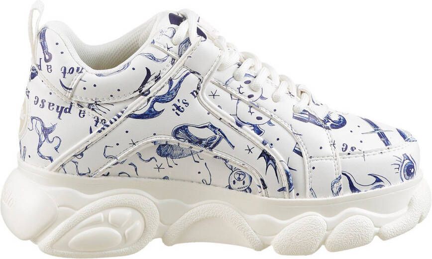 Buffalo Plateausneakers chunky sneaker veterschoen lage schoen in cool ontwerp
