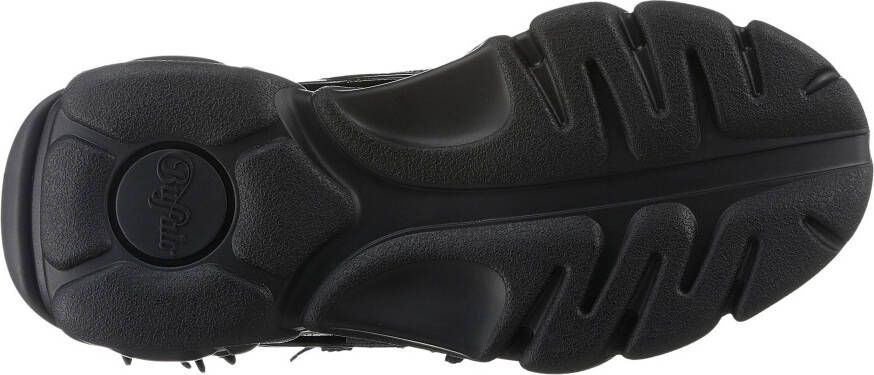 Buffalo Plateausneakers CORIN BUTTERFLIES vrijetijdsschoen lage schoen veterschoen streetwear vegan