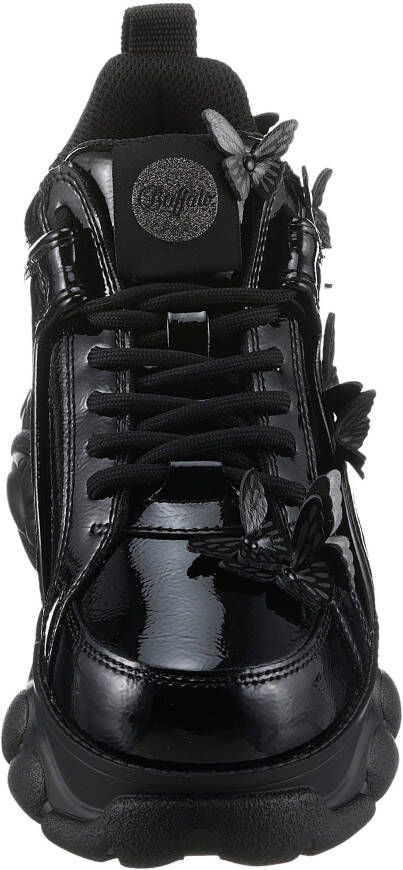 Buffalo Plateausneakers CORIN BUTTERFLIES vrijetijdsschoen lage schoen veterschoen streetwear vegan