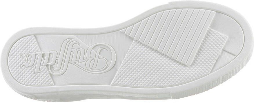 Buffalo Plateausneakers PAIRED COURT in basket-stijl vrijetijdsschoen halfschoen veterschoen