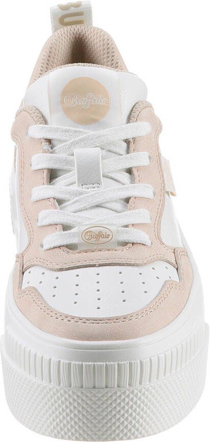 Buffalo Plateausneakers PAIRED COURT in basket-stijl vrijetijdsschoen halfschoen veterschoen