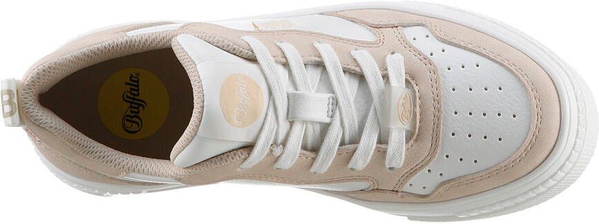 Buffalo Plateausneakers PAIRED COURT in basket-stijl vrijetijdsschoen halfschoen veterschoen