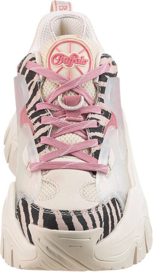 Buffalo Plateausneakers TRAIL ONE vegan ugly sneaker veterschoen vrijetijdsschoen streetwear-look